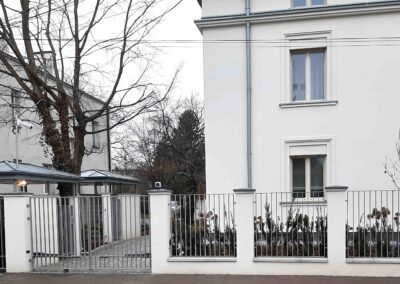 ogrodzenie ocynkowane ogniowo oraz malowane proszkowo