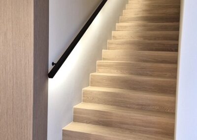 Poręcz z podświetleniem led