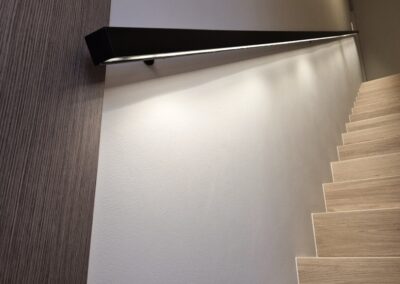 Poręcz z podświetleniem led