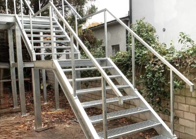 Schody techniczne ocynkowane ogniowo