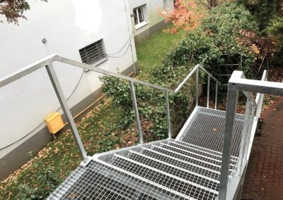 Schody techniczne ocynkowane ogniowo